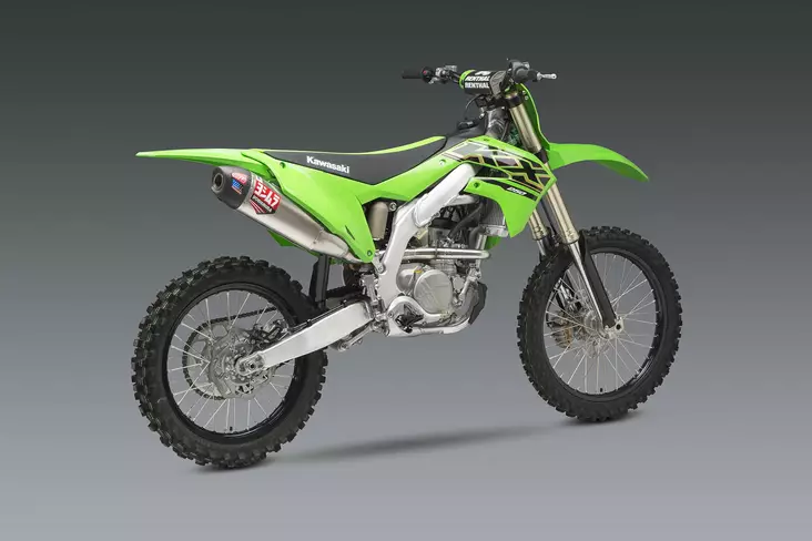 Yoshimura Full System Kawasaki Kx250F 2021 Rs-12 Fs Ss-Al - Crossipyörän 4-T täysputkistot - 31-242940S320 - 1