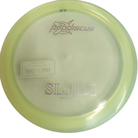 Frisbeegolfkiekko Prodiscus Premium SLAIDi, vihreä - Pituusdraiverit - Prd205-1 - 1