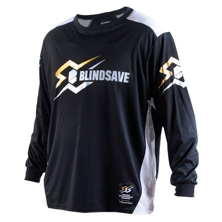 Salibandymaalivahdin paita Blindsave X, musta - Salibandymaalivahdin varusteet - klBJXB031 - 2