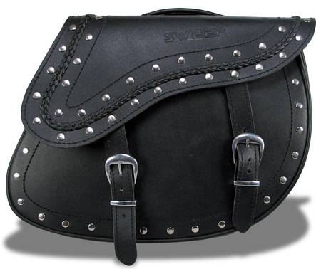 Sivulaukut Sweep Roadhog - Moottoripyörän nahkalaukut - HS0041 - 2