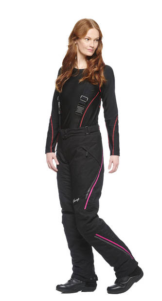Sweep Voyage 2 naisten vedenpitävä ajohousu, musta/pinkki - MP Ajohousut - TTVOYA2-001 - 2