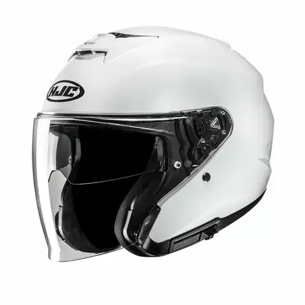 HJC Kypärä i31, helmenvalkoinen - Avattavat- ja avokypärät - 630-25131 - 1