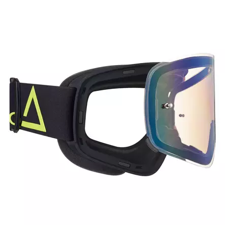 AMOQ Vision Magnetic Crossilasit Black-HiVis - Gold Mirror - Crossilasit - 645-22230304-1 - 2