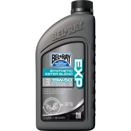 Bel-Ray EXP 15W-50 Synthetic Ester Blend 4T Engine Oil 1L - 4-T Moottoriöljyt - 55-804-001 - 2