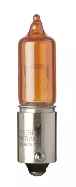 Flösser HY21W 12V 21W BAW9s Amber - Polttimot - 12-602101 - 1