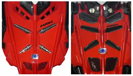Frogzskin Polaris Matryx/Matryx Boost Ho - Moottorikelkan ilmastointikalvot - 823-F0371 - 1