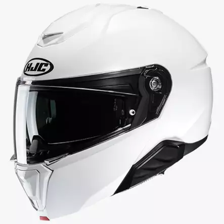 HJC Kypärä i91 helmenvalkoinen - Avattavat- ja avokypärät - 630-24111 - 2
