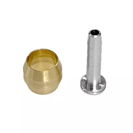 Oliivi+päätynippa jarruletkuun, SM-BH90 - Polkupyörän levyjarrutarvikkeet - 51101 - 2