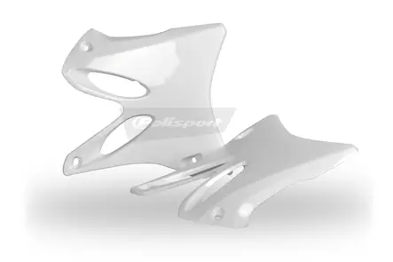 Polisport jäähdyttimen suojat Yamaha YZ125/250(02-14), Valkoinen - Crossipyörän jäähdyttäjän ritilät - 176-8426000001 - 1