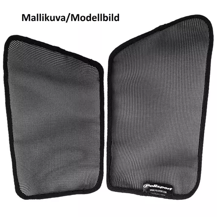 Polisport Mesh Rad. Louvers SX/SXF/XC/XCF(16->) (19 model) black - Crossipyörän jäähdyttäjän ritilät - 179-8468300001 - 1