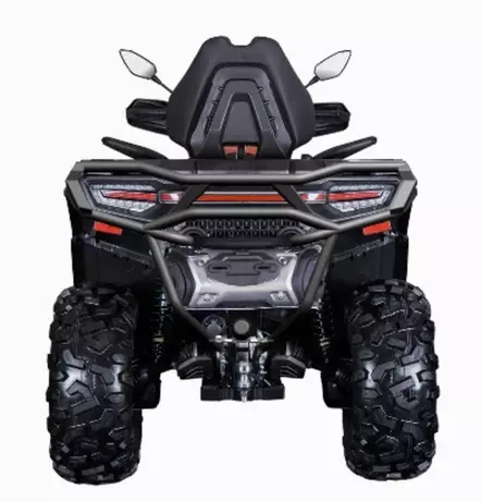 Rival takapuskuri, teräs, CF Moto CForce 800XC 850 1000 G3 2024- - Mönkijän puskurit - 72-2444-8188-1 - 2