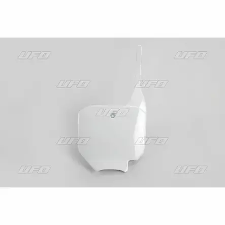 UFO Etunumerokilpi CR80/85 96- Valkoinen 041 - Crossipyörän numerokilvet - 650-3624-041 - 1