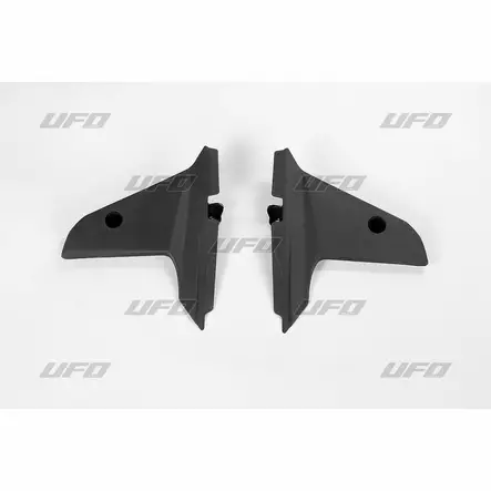 UFO Ilmanohjaimet alemmat HVA CR/WR250 09-,TC205 09- Musta 001 - Crossipyörän ilmanohjaimet - 650-3335-001 - 1