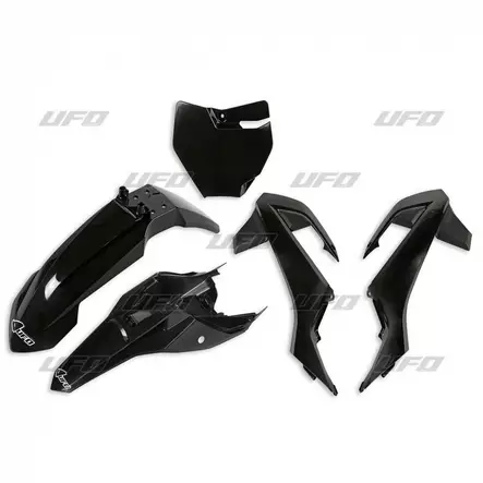 UFO Muovisarja 5-osainen musta KTM SX65 16-19 - Crossipyörän muovisarjat - 650-K526-001 - 1