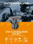Interphone Handlebar Power Supply With T - Älypuhelin- ja tablettitarvikkeet - 297-2374-1 - 2