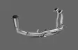 Akrapovic Optional Header (SS) Tuareg 660 2022- - Moottoripyörän putket - 461-A6R1 - 1