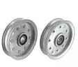 Eurogarden Kiristinpyörä / Hihnankiristyspyörä, Ø124mm, MTD 38'', 42'', 46'', 52'' - MTD terät ja osat - 444-6207041 - 1