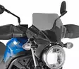 Givi Spoileriplexi, savu 28,5 x 36 cm SV 650 (16) - Moottoripyörän tuulisuojat - 323-A3111 - 1