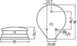 Kulkuvalo Led - Veneen kulkuvalot - M11-041-21 - 2