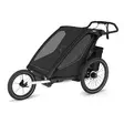 Lastenkuljetusperäkärry THULE Chariot Sport 2 double, musta - Polkupyörän lastenistuimet ja kärryt - 10201031 - 2