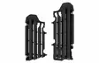 Polisport radiator louvers Suzuki RMZ450(18) OEM Black - Crossipyörän jäähdyttäjän ritilät - 179-8464800001 - 1