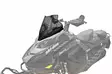 Powermadd tuulilasi, Ski-Doo Gen5, matala 14", savu - Moottorikelkan tuulisuojat - 862-13721 - 1