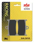 SBS Jarrupalat Dual Sinter 1 634DS - Moottoripyörän jarrupalat - 23-634DS-1 - 1