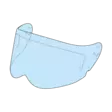 Simpson Venon visiiri, kirkas - Visiirit - 638-102101 - 1
