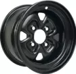 Teräsvanne Moose 12X7 4/156 BK - Mönkijän vanteet - PE02310041 - 1