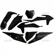 UFO Muovisarja 5-osainen Musta 001 KTM SX/SXF125-450 19- - Crossipyörän muovisarjat - 650-K522-001 - 1