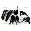 UFO Muovisarja 5-osainen Musta 001 YZ250F 19-, YZ450F 18- - Crossipyörän muovisarjat - 650-K321-001 - 1