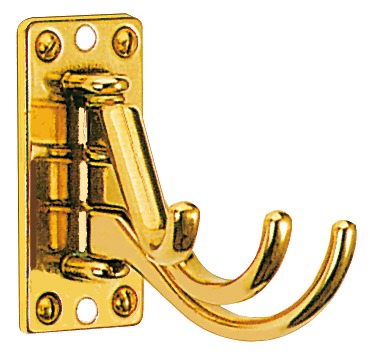 Koukku kiil. messinki 73x36mm - Veneen kettingit - M38-162-01 - 1