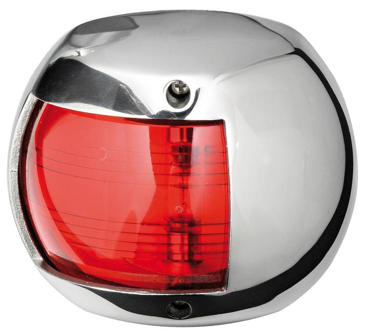 Kulkuvalo Compact SS.12V10W punainen - Veneen kulkuvalot - M11-406-01 - 1
