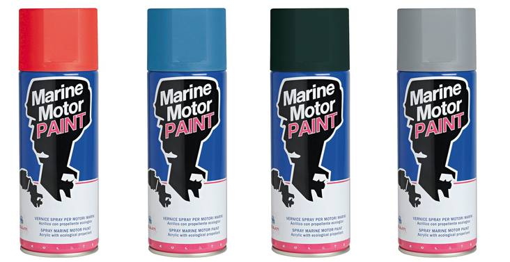 Moottorimaali 400ml, Suzuki cool white 2000- - Veneen huoltotuotteet - M52-400-91 - 1