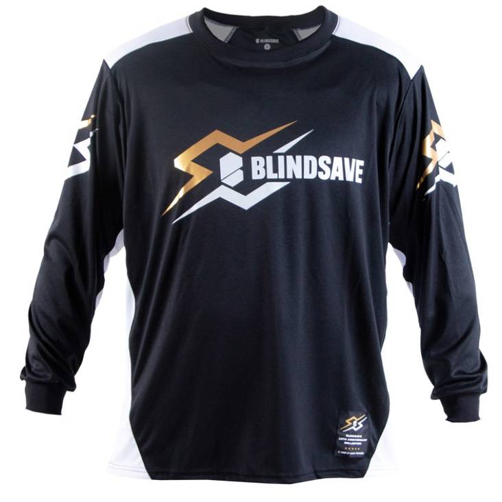 Salibandymaalivahdin paita Blindsave X, musta - Salibandymaalivahdin varusteet - klBJXB031 - 1