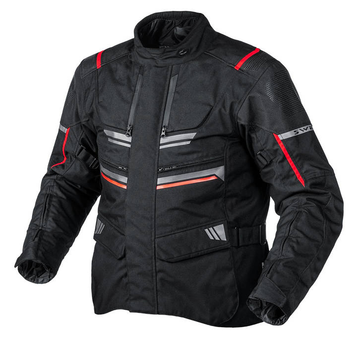 Sweep GPX Pro ajotakki, musta/punainen - MP Ajotakit - TJGPXP-01 - 2