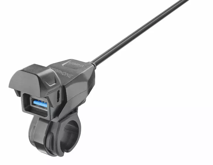 Interphone Handlebar Power Supply With T - Älypuhelin- ja tablettitarvikkeet - 297-2374-1 - 1