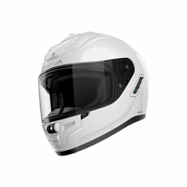 MP-kypärä Sena Phantom Anti Noise Cancelling Mesh, valkoinen - Umpikypärät - 298-3-26101 - 1