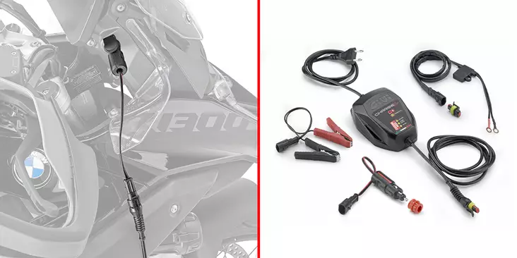 Givi Battery Charger Charge Maintainer B - Mittaristot ja kellot - 321-S511 - 1