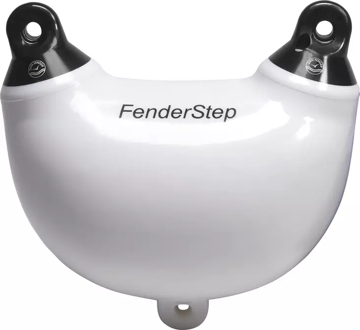 Dan-Fender Fenderstep valkoinen 400 x 40 - Veneen lepuuttajat - 507-54151351 - 1