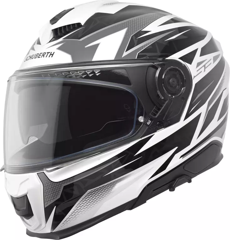 MP-Kypärä Schuberth S3 Thunder, valkoinen - Umpikypärät - 51-2611 - 1