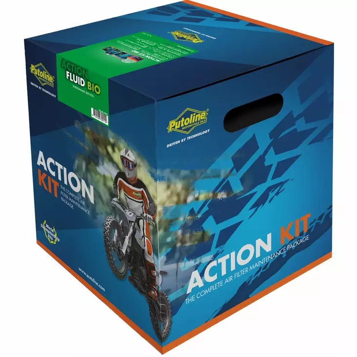Putoline Action Kit Biodegradable Air Filter Cleaning Set - Ilmansuodatinöljyt ja aineet - 554-70011 - 1