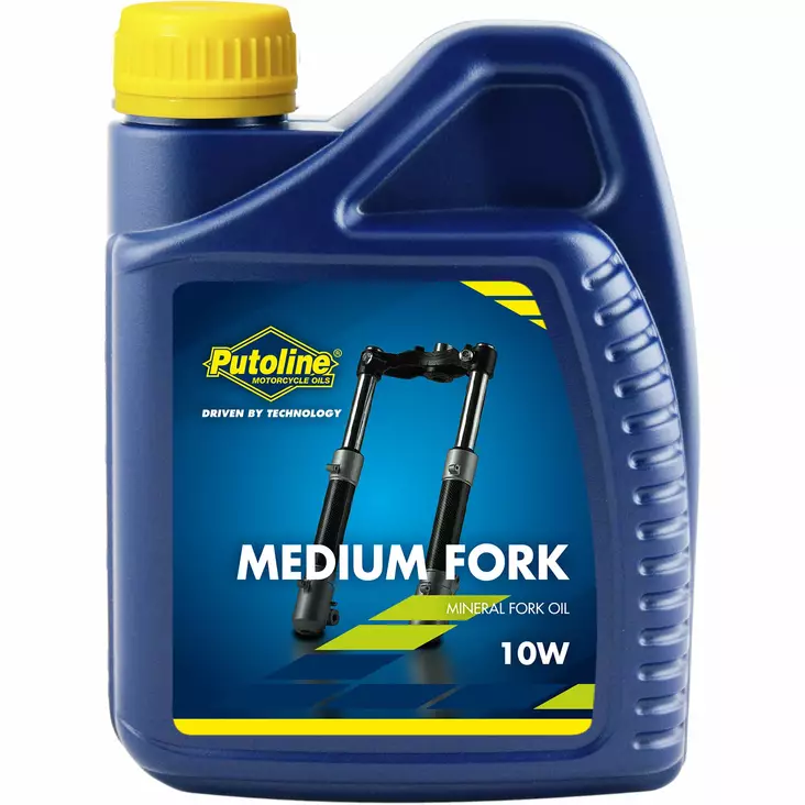 Putoline Medium Haarukkaöljy 500 ml - Iskunvaimenninöljyt - 554-74051 - 1