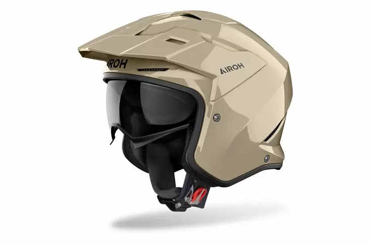 Avokypärä Airoh Kombakt Color, mocha glow (kiiltävä) - Avattavat- ja avokypärät - 57-26081 - 1
