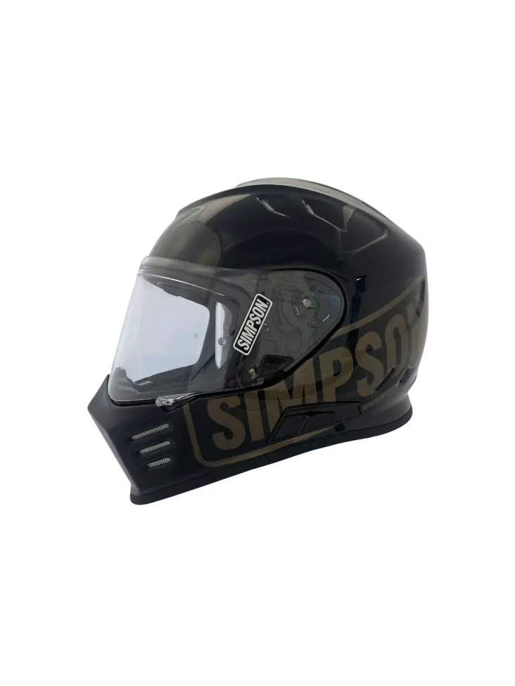 MP-kypärä SIMPSON Venom Logo ST, musta - Umpikypärät - 638-2501 - 1