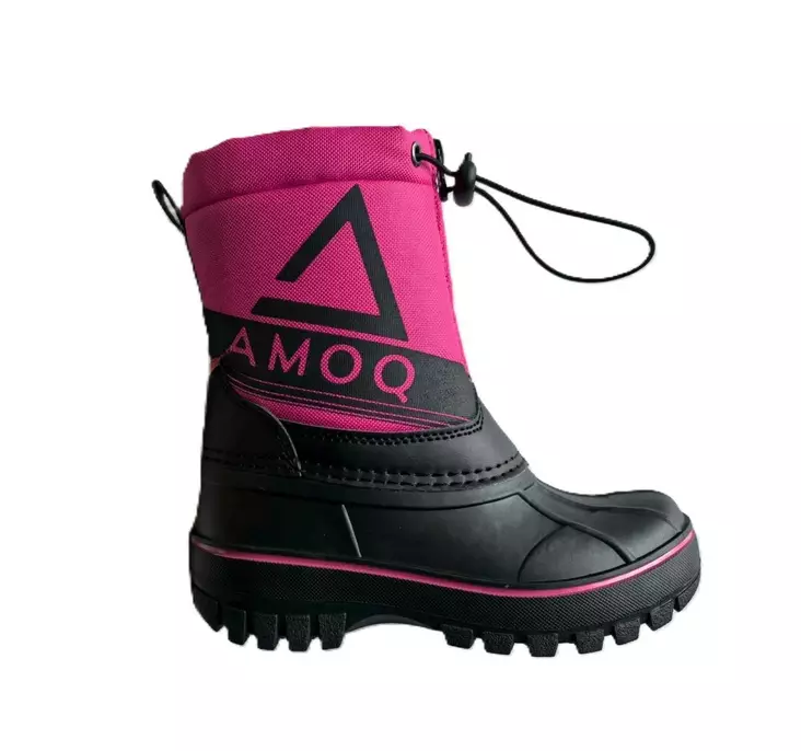 AMOQ Snowtime JNR Saappaat Pinkki - Lasten kelkkavarusteet - 645-26200281 - 1