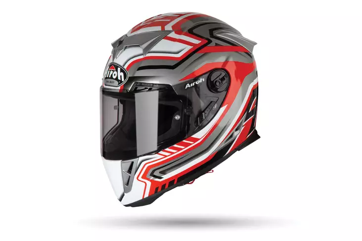 Airoh Kypärä Gp 500 Rival red gloss - Umpikypärät - 57-1954-1 - 1