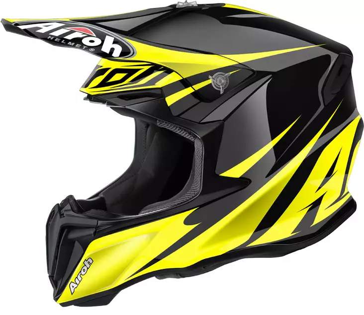 Airoh Twist Freedom keltainen kiiltävä - Crossikypärät - 57-6030-1 - 2