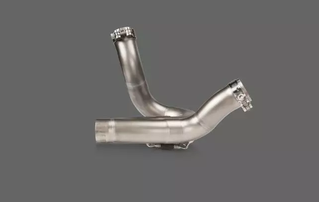 Akrapovic Optional Link Pipe/Collector (SS) Ducati Desertx 2022- - Putkien varaosat - 461-D9SO1 - 1