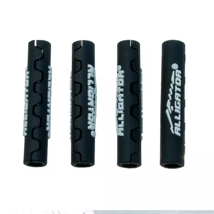 ALLIGATOR vaijerinkuoren suoja 5mm jarruvaijeriin, 4kpl/pkt, musta - Polkupyörän vaihdevaijerit - 63111 - 2